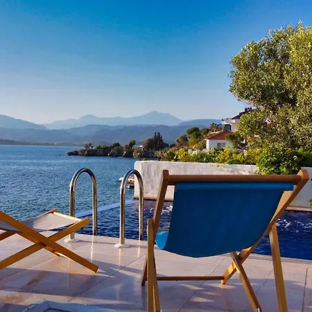 Mare - Seafront Private In Sovalye Island Villa Fethiye